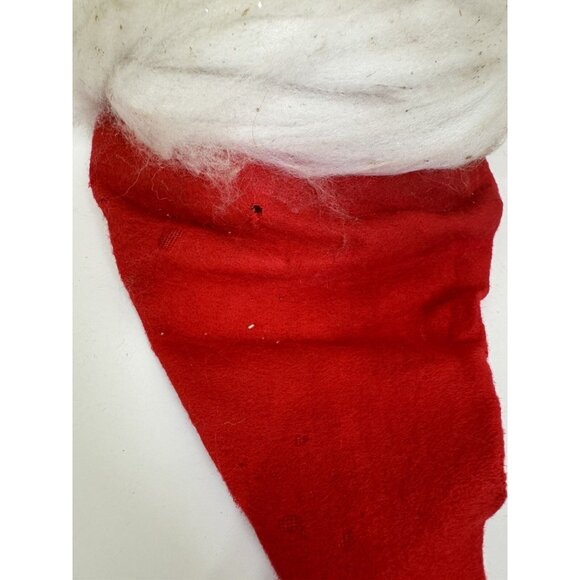 Blushing SANTA CLAUS Wall Light CHRISTMAS Decor Ornament JAPAN 13” Vintage - Picture 4 of 11